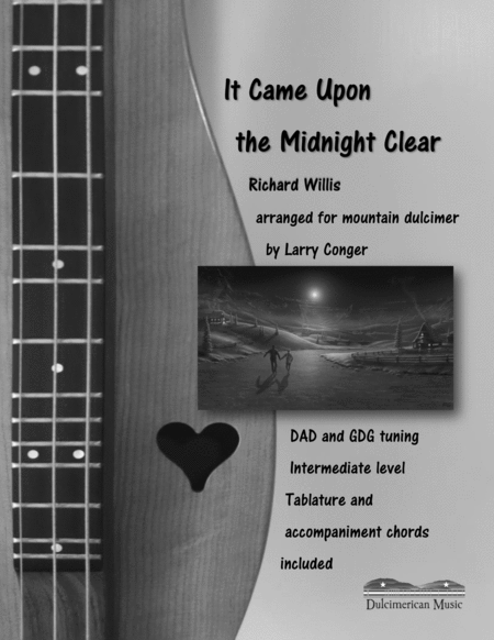 Free Sheet Music It Came Upon The Midnight Clear Duet