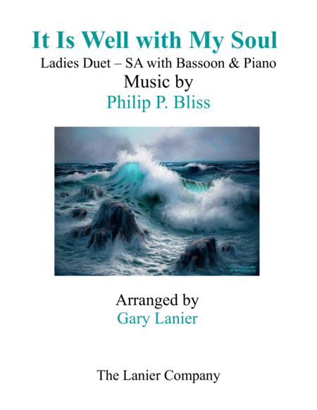 Free Sheet Music It Is Well With My Soul Ladies Duet Sa With Bassoon Piano