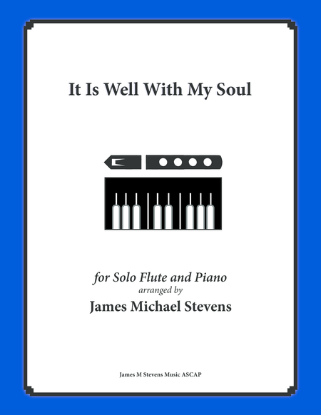 It Is Well With My Soul Solo Flute Piano Sheet Music