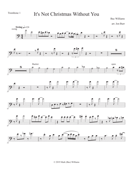 Free Sheet Music Its Not Christmas Without You Key Of C