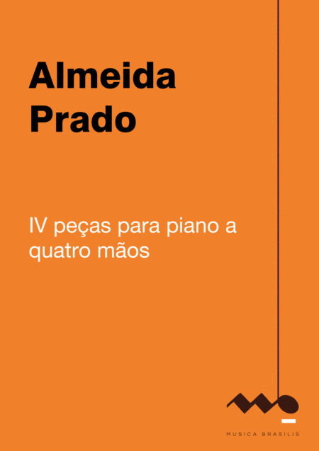 Iv Peas Para Piano A Quatro Mos Sheet Music