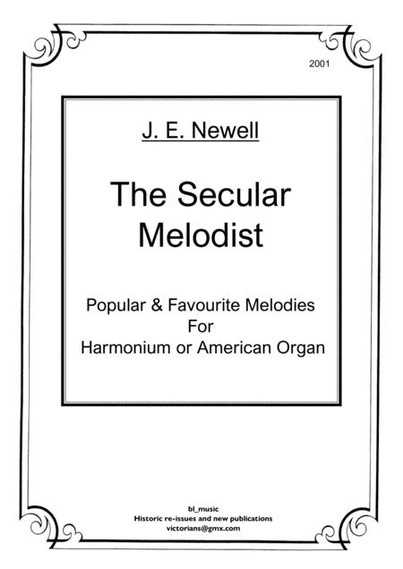 Free Sheet Music J E Newells The Secular Melodist