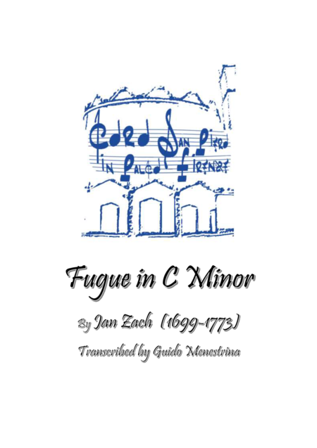 Free Sheet Music Jan Zach Fugue In C Minor