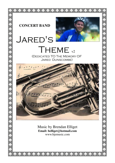 Jareds Theme Concert Band Score And Parts With Optional Strings Score And Parts Pdf Sheet Music