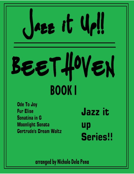 Jazz It Up Beethoven Book Sheet Music