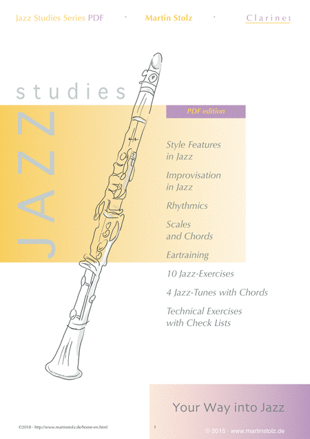 Free Sheet Music Jazz Studies Clarinet Pdf Edition