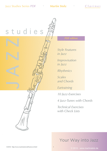 Jazz Studies Clarinet Pdf Edition Sheet Music