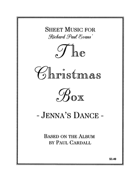 Free Sheet Music Jennas Dance