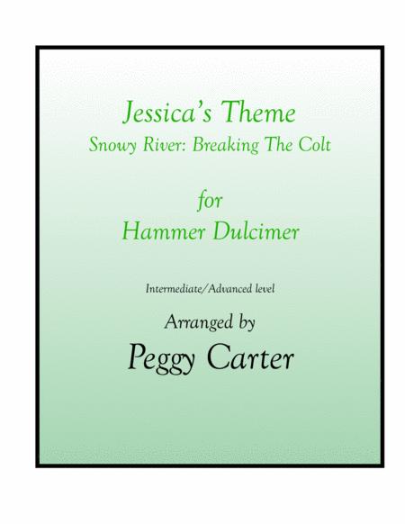 Free Sheet Music Jessica Theme Snowy River Hammer Dulcimer Solo