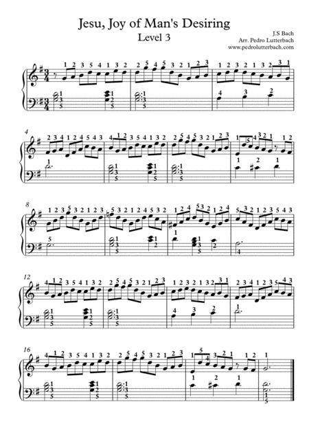 Jesu Joy Of Mans Desire Sheet Music