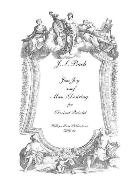 Jesu Joy Of Mans Desiring Arr Four Equal Clarinets Sheet Music