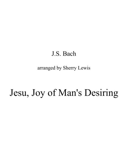 Jesu Joy Of Mans Desiring Duo For String Duo Woodwind Duo Any Combination Of A Treble Clef Instrument And A Bass Clef Instrument Concert Pitch Sheet Music