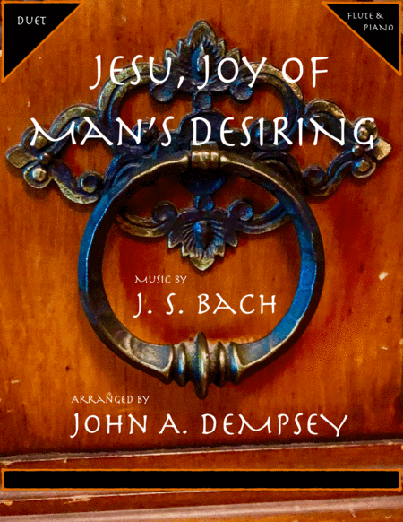 Jesu Joy Of Mans Desiring Flute And Piano Sheet Music