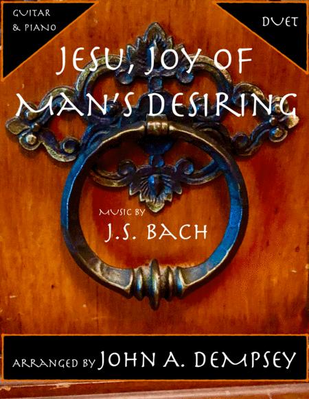 Jesu Joy Of Mans Desiring Guitar And Piano Sheet Music