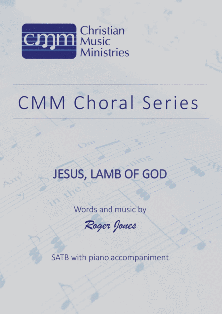 Free Sheet Music Jesus Lamb Of God