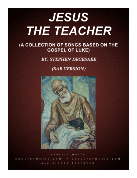 Jesus The Teacher For Solos And Sab Sheet Music