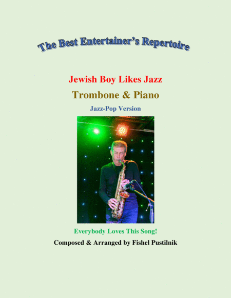 Jewish Boy Likes Jazz For Trombone And Piano Video Sheet Music