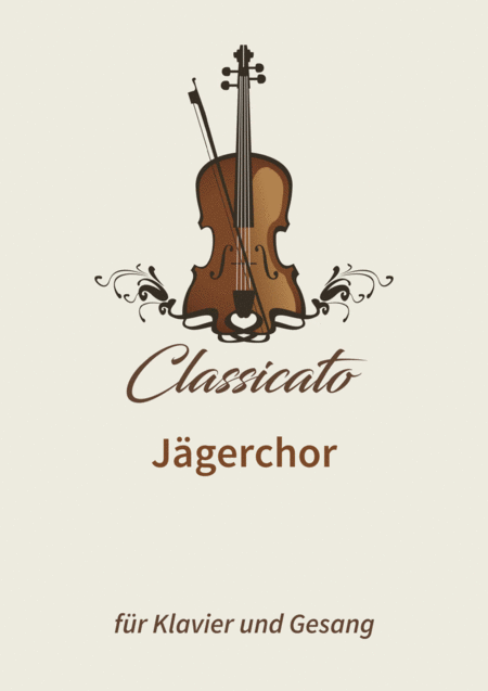 Free Sheet Music Jgerchor