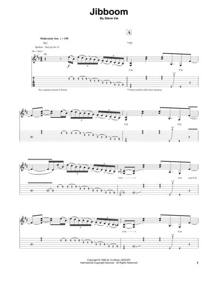 Free Sheet Music Jibboom