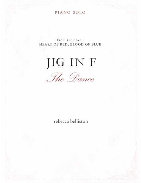 Jig In F Major Piano Solo Sheet Music