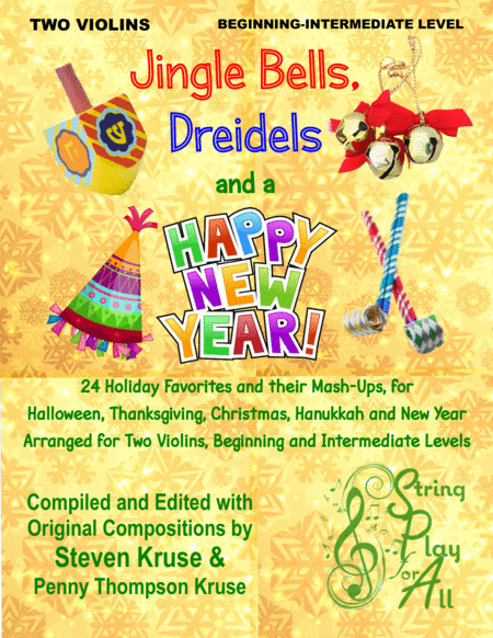 Jingle Bells Dreidels And A Happy New Year Sheet Music