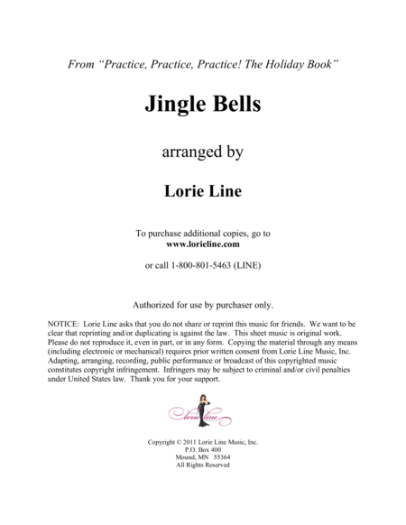 Jingle Bells Easy Sheet Music