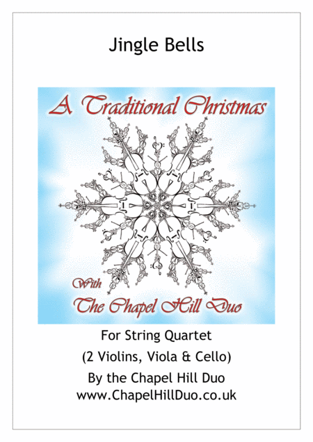 Jingle Bells For String Quartet Full Length Arrangement By The Chapel Hill Duo Sheet Music