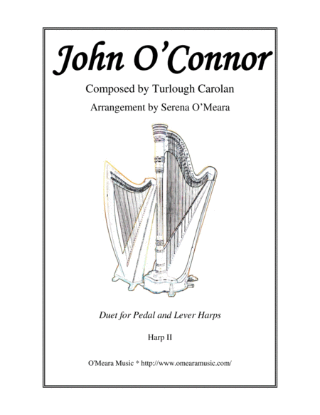 Free Sheet Music John O Connor Harp Ii