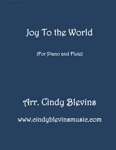 Free Sheet Music Joy To The World Arranged For Piano And Flute