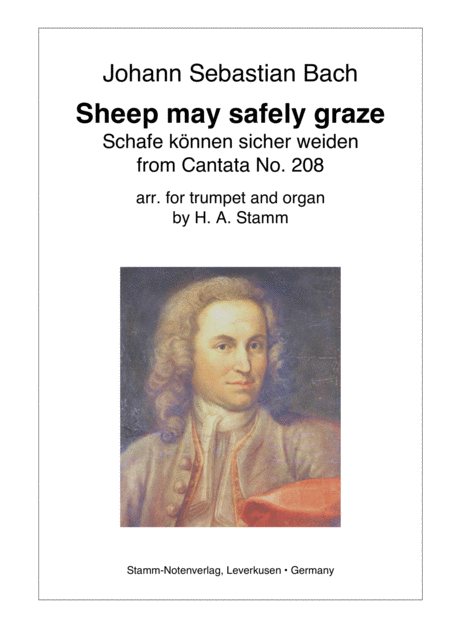 Free Sheet Music Js Bach Sheep May Safely Graze Schafe Knnen Sicher Weiden From Cantata No 208