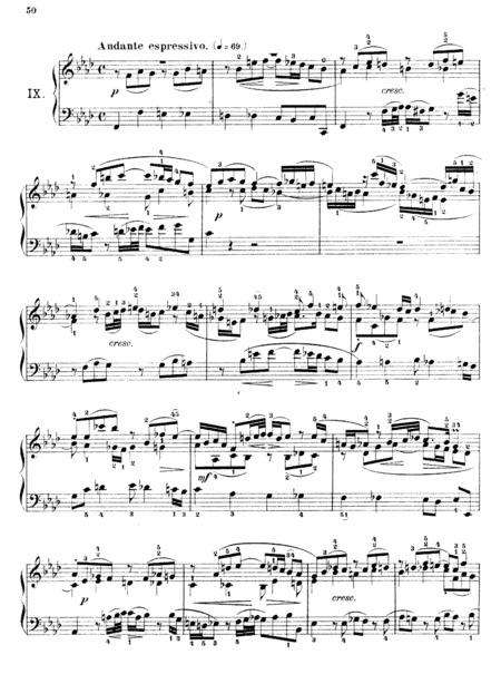 Js Bach Sinfonia 9 In F Minor Bwv 795 Original Version Sheet Music