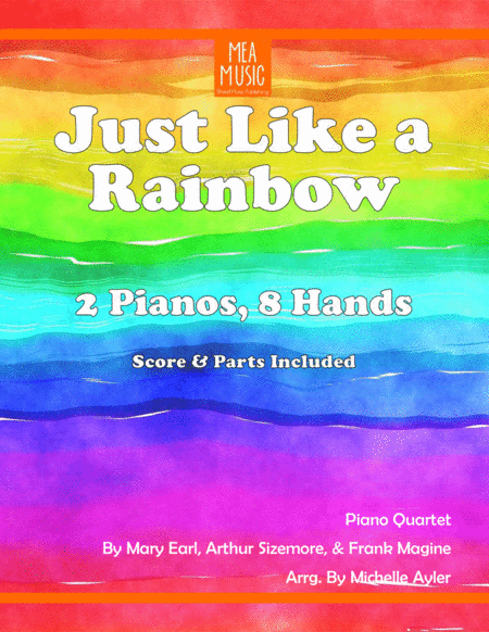 Just Like A Rainbow Quartet Sheet Music