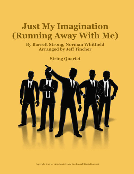 Just My Imagination Running Away With Me Sheet Music