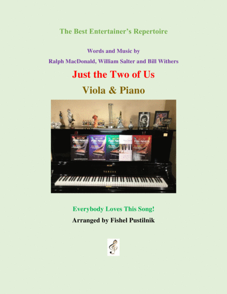 Free Sheet Music Just The Two Of Us For Viola And Piano
