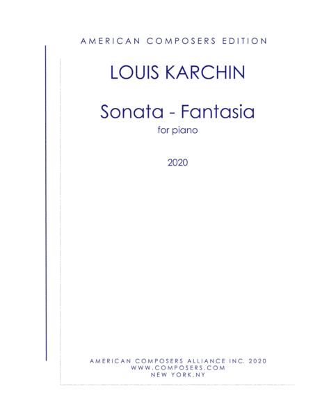 Free Sheet Music Karchin Sonata Fantasia