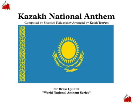 Free Sheet Music Kazakh National Anthem For Brass Quintet