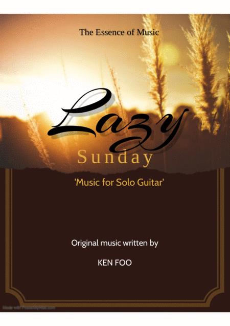 Ken Foo Lazy Sunday Original Work Sheet Music