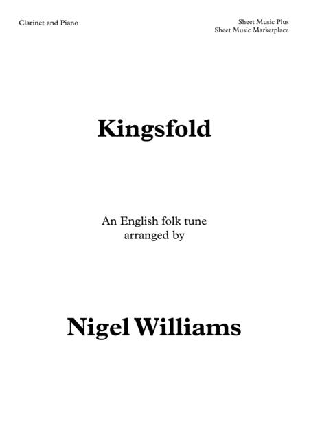 Kingsfold An English Folk Tune For Clarinet And Piano Sheet Music