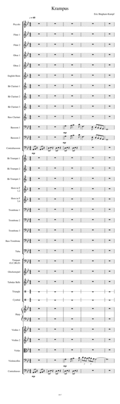 Krampus Sheet Music