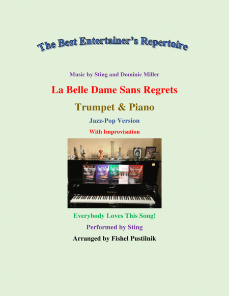 La Belle Dame Sans Regrets For Trumpet And Piano Video Sheet Music