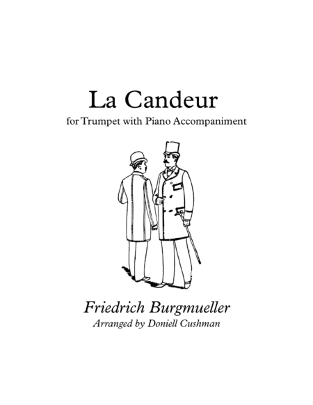 Free Sheet Music La Candeur For Trumpet