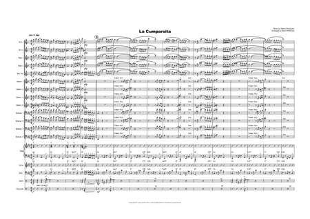 La Cumparsita Big Band Tango Sheet Music