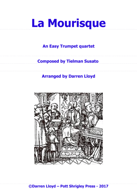 Free Sheet Music La Mourisque Trumpet Quartet