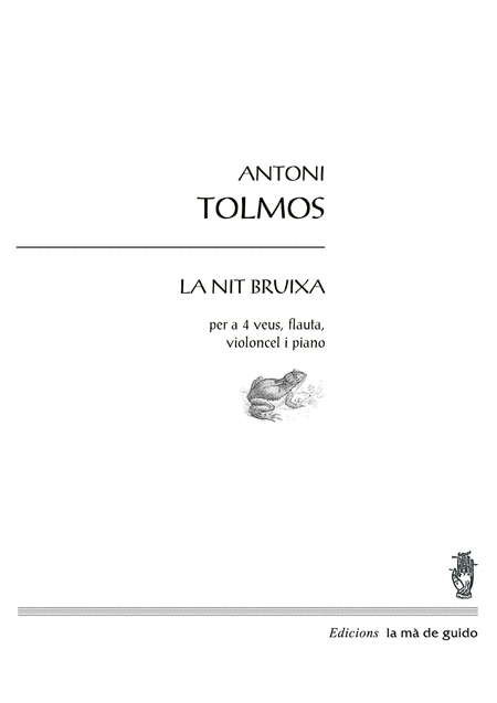 Free Sheet Music La Nit Bruixa