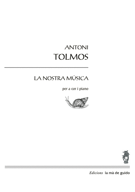 Free Sheet Music La Nostra Msica