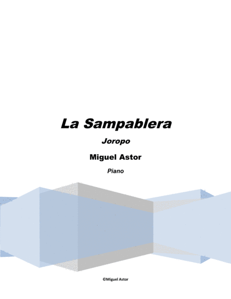 Free Sheet Music La Sampablera