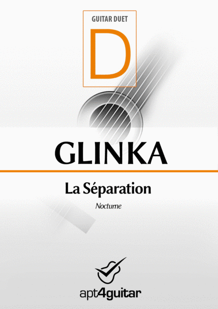 Free Sheet Music La Sparation