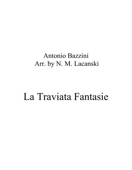 La Traviata Fantasie Score Only Sheet Music