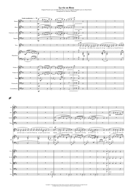 La Vie En Rose Sheet Music