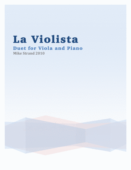 Free Sheet Music La Violista